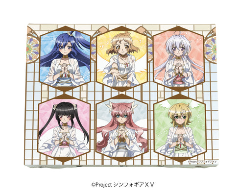 『戦姫絶唱シンフォギアXV』キャンバスアート 04/集合デザイン 祈りver.(描き下ろし)